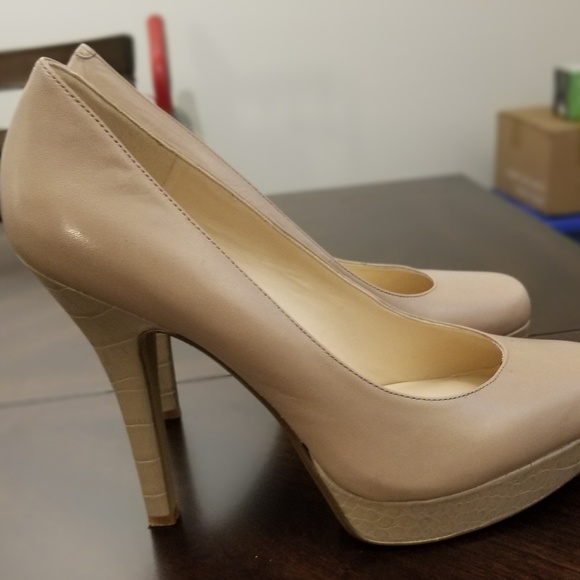 Nine West Platform Sz 10 - Picture 2 of 4